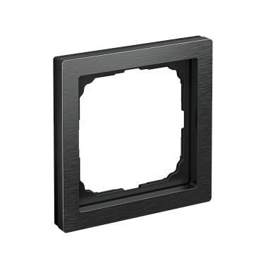 Рамка 1-постовая металл SE ArtGallery Pure оникс