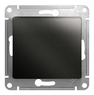 Переключатель 1 СП 10АХ сх.6 механизм SE Glossa антрацит