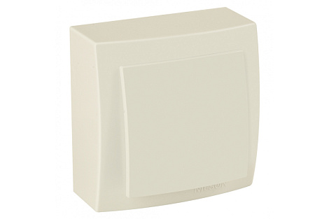 Выключатель 1 ОП 10А Themis Naturel крем