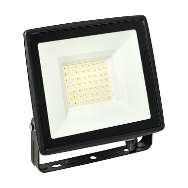 Прожектор светодиодный  50Вт 6500К IP65 4000Лм черный EKF Basic