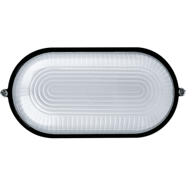Светильник ОМЧ 1*60Вт черный/овал/стекло IP54 Navigator  94 810