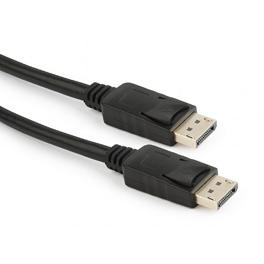 Кабель DisplayPort Cablexpert CC-DP2-6, v1.2, 1.8м, 20M/20M, черный, экран, пакет