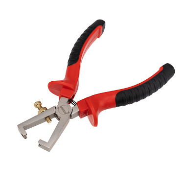 Плоскогубцы 160 мм для зачистки проводов Rexant никелированные, двухкомпонентные рукоятки