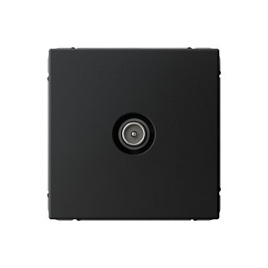 Розетка 1 СП TV оконечная 1дБ механизм SE ArtGallery карбон