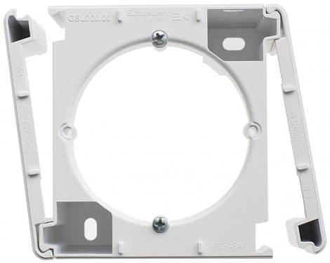 Коробка для наружного монтажа SE Glossa белый