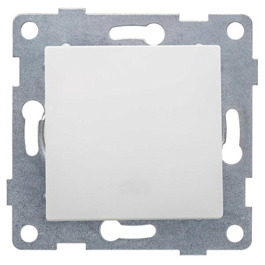 Выключатель 1 СП 10А 2-полюсный механизм Gusi Electric Ugra белый