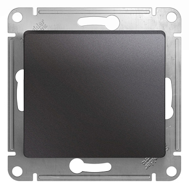 Выключатель 1 СП 10АХ сх.1 механизм SE Glossa графит