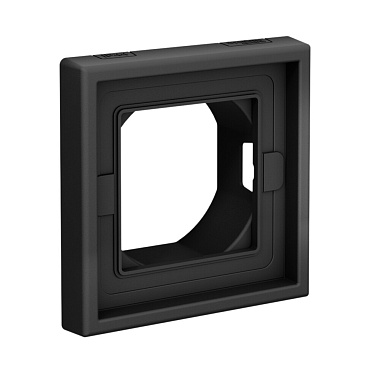 Рамка 1-постовая IP44 SE ArtGallery Aqua карбон