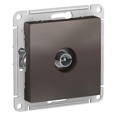 Розетка 1 СП TV механизм SE AtlasDesign мокко