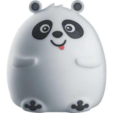 Ночник светодиодный панда акк. Li-ion 1,2Ач U Navigator 14 326