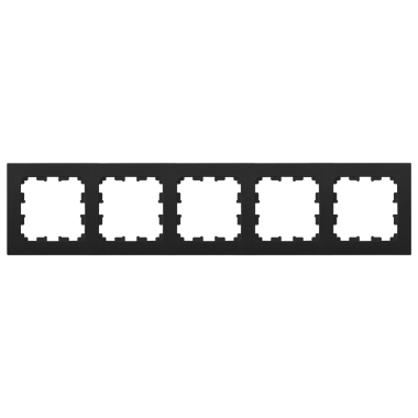 Рамка 5-постовая Bylectrica Astrum карбон