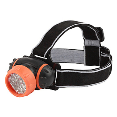 Фонарь налобный Трофи светодиодный на бат. яркий 4 реж. Б0053033