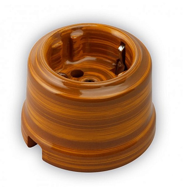 Розетка с заземл. конт. Retrika декор бамбук