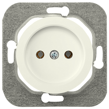 Розетка 1 СП 16А механизм Bylectrica Прованс бежевый