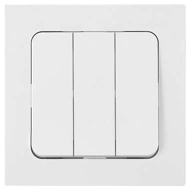 Выключатель 3 СП 10А Bylectrica Astrum белый