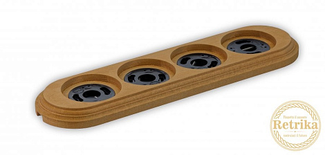 Рамка 4-постовая Retrika "Сосна"