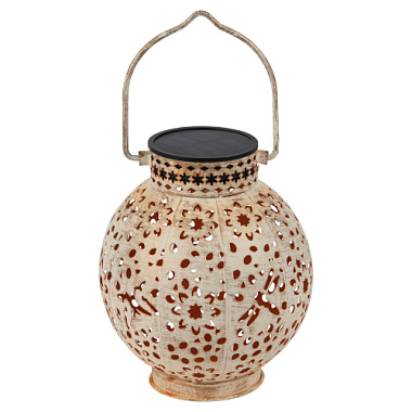 Светильник садовый на солнечной батарее Амфора D15см ЭРА Б0057658