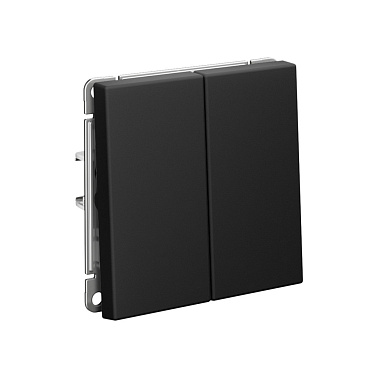 Переключатель 2 СП 10АХ сх.6/2 механизм SE ArtGallery карбон