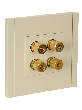 Розетка 1 СП аудио IEK FP439 Forte&Piano ваниль