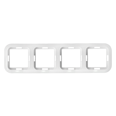 Рамка 4-постовая Bylectrica Гармония белый