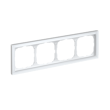 Рамка 4-постовая матовое орг. стекло SE ArtGallery Pure белый